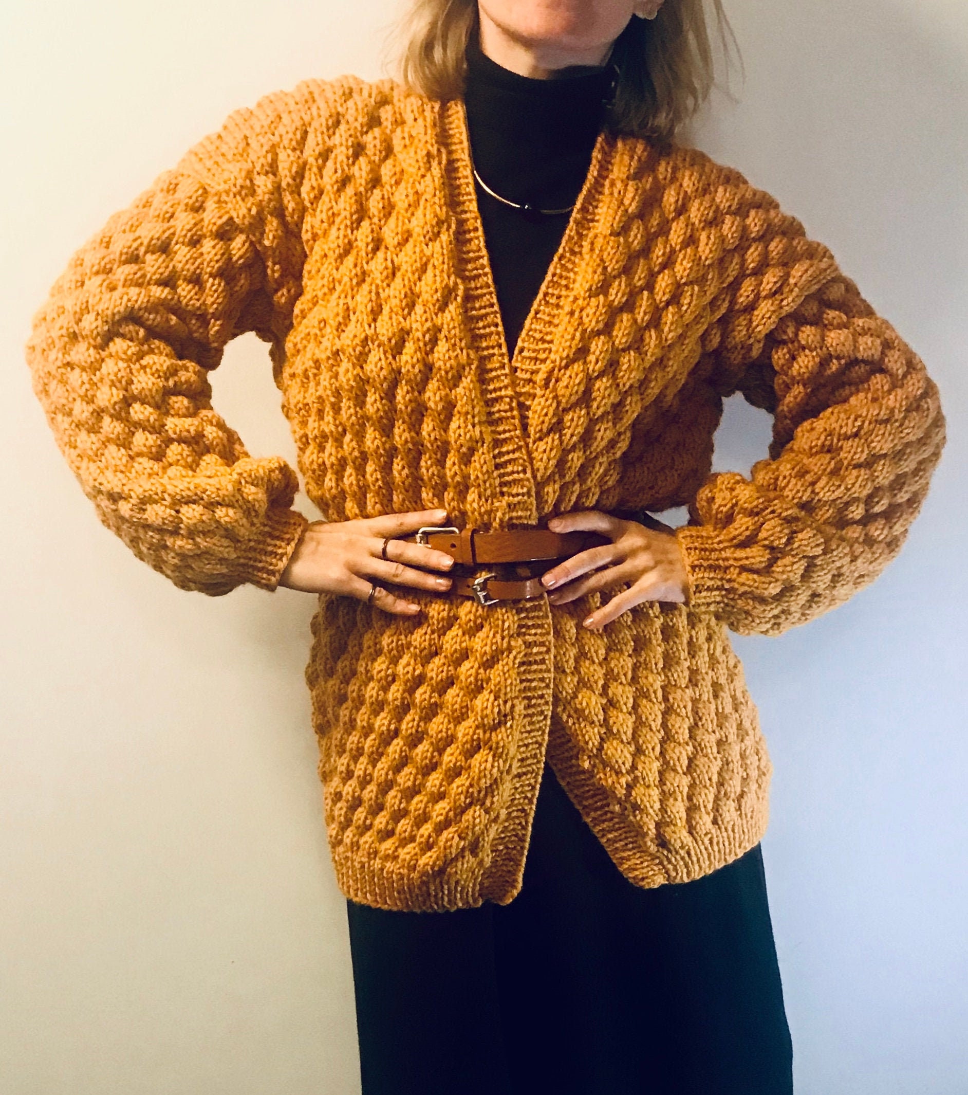 itchy cardigan