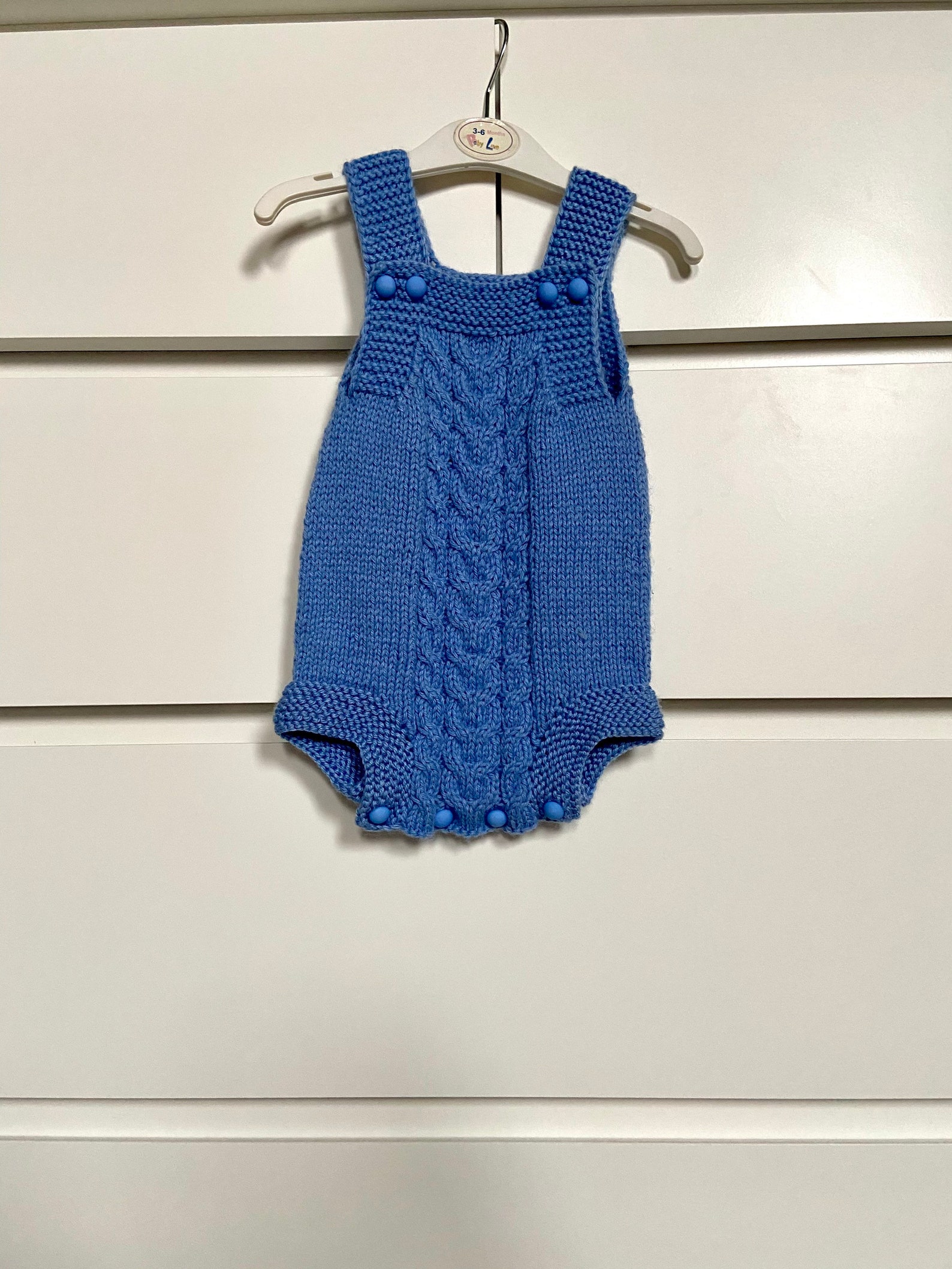 2 Infant Baby Hand Knit Rompers / Newborn Bodysuits / Popcorn Etsy