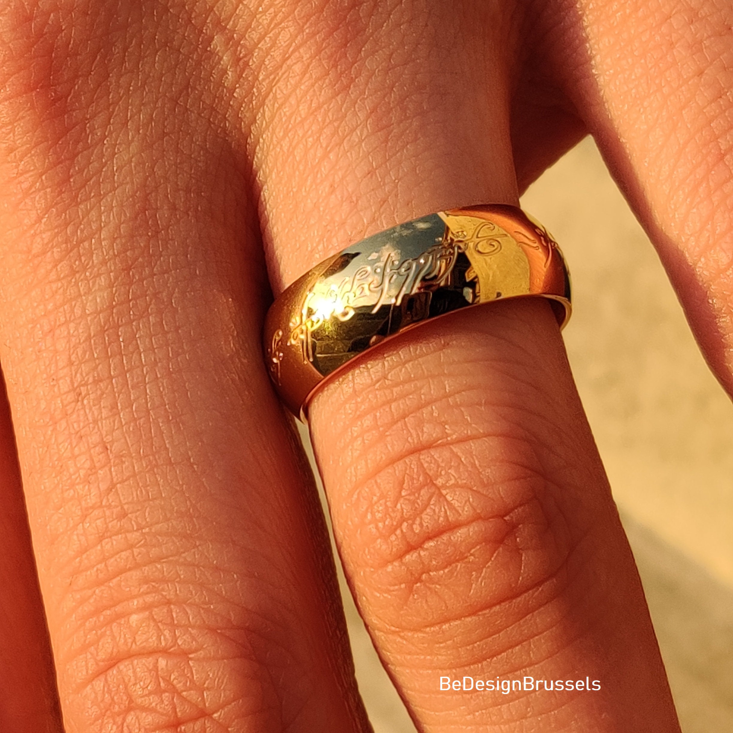 Original Herr Der Ringe Ring Extra Krieg bewundern original ring von herr der ringe Bilden bauen Alarm