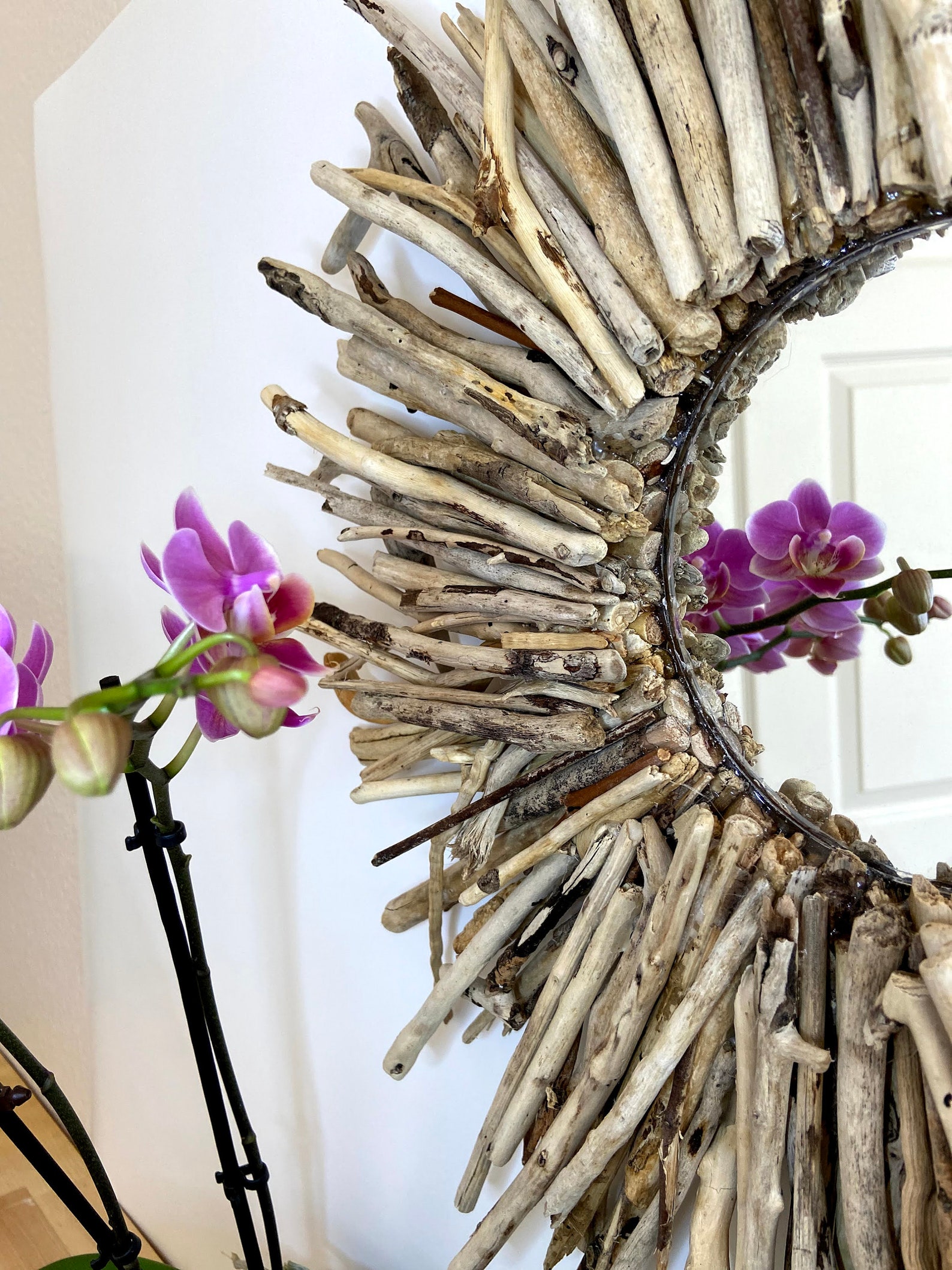 Couronne de bois flotté Couronne naturelle de bois flotté de Etsy