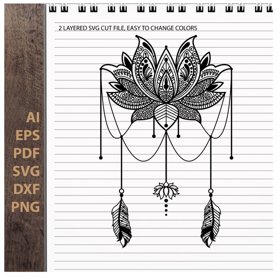 Free Free 150 Dream Catcher Mandala Svg SVG PNG EPS DXF File