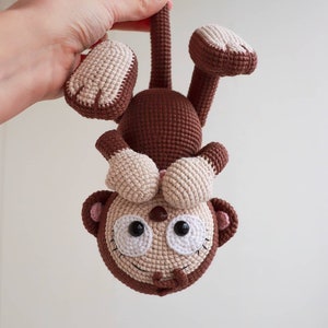 PATTERN: Crochet Naughty Monkey | Amigurumi Monkey pattern