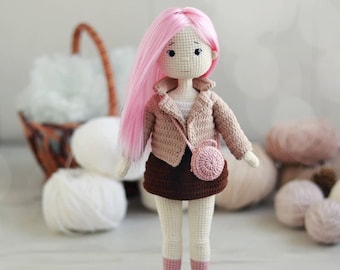 MUSTER: Häkelrahmen Puppe | Amigurumi Puppe Mädchen