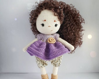 PATTERN: Crochet baby Doll | Mimi Amigurumi Pattern Tutorial pdf