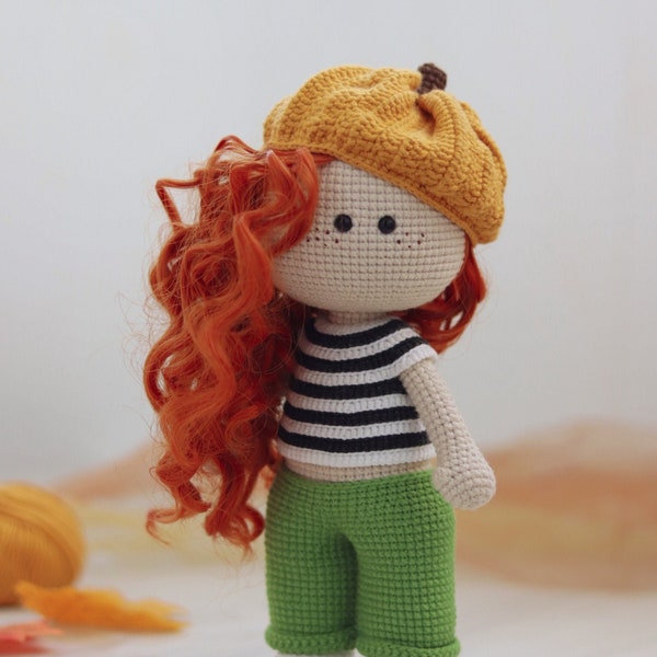 PATTERN: Crochet Doll tilda Tosya | Amigurumi Pattern Crochet Doll Tutorial