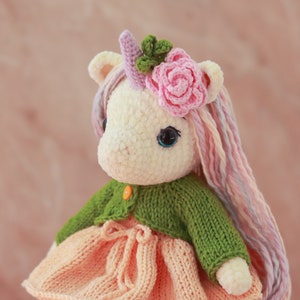PATTERN: Crochet Unicorn | Unicorn toy | Plush unicorn | Plush doll | Amigurumi