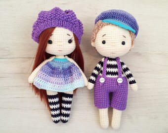 crochet boy doll
