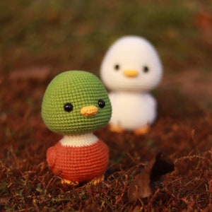 Duckling duck Crochet pattern amigurumi DIY crochet ducks Easter crochet PDF English image 3