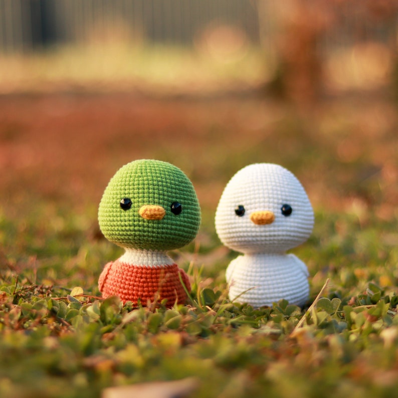 Duckling duck Crochet pattern amigurumi DIY crochet ducks Easter crochet PDF English image 8