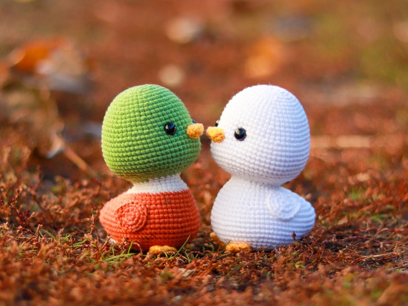 Duckling duck Crochet pattern amigurumi DIY crochet ducks Easter crochet PDF English image 7