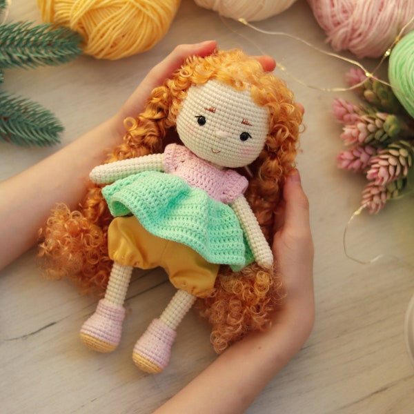 PATTERN: Crochet baby Doll | Lili Amigurumi Pattern Tutorial pdf
