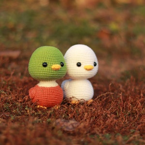 Duckling duck Crochet pattern amigurumi DIY crochet ducks Easter crochet PDF English image 2