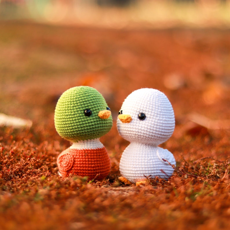 Duckling duck Crochet pattern amigurumi DIY crochet ducks Easter crochet PDF English image 10