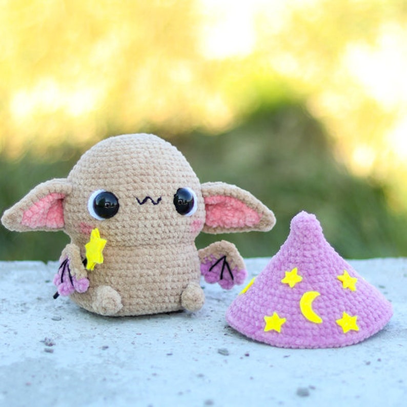 Crochet Bat Amigurumi PATTERN | Halloween Cuties (PDF) - Etsy