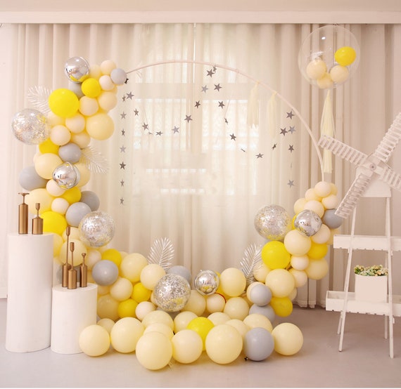 3.5/5/6.5ft Circle Wedding Arch/metal Hoop/round Ceremony Arch/flower  Arch/backdrop Stand/metal Arch/baby Shower/balloons Arch/flower Arch -   Israel