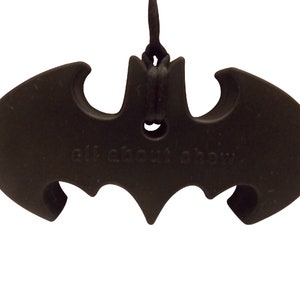 Chewelry Chew Necklace Bat Chewlery UK Sensory Fidget Necklace Stim Toy Jewelry Chew Toys for ADHD ASD Autism Chewy Chewable Tubes