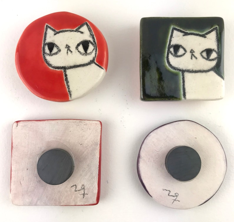 Ceramic Refrigerator Message Board Bulletin Etsy