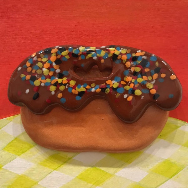 Donut Painting Etsy