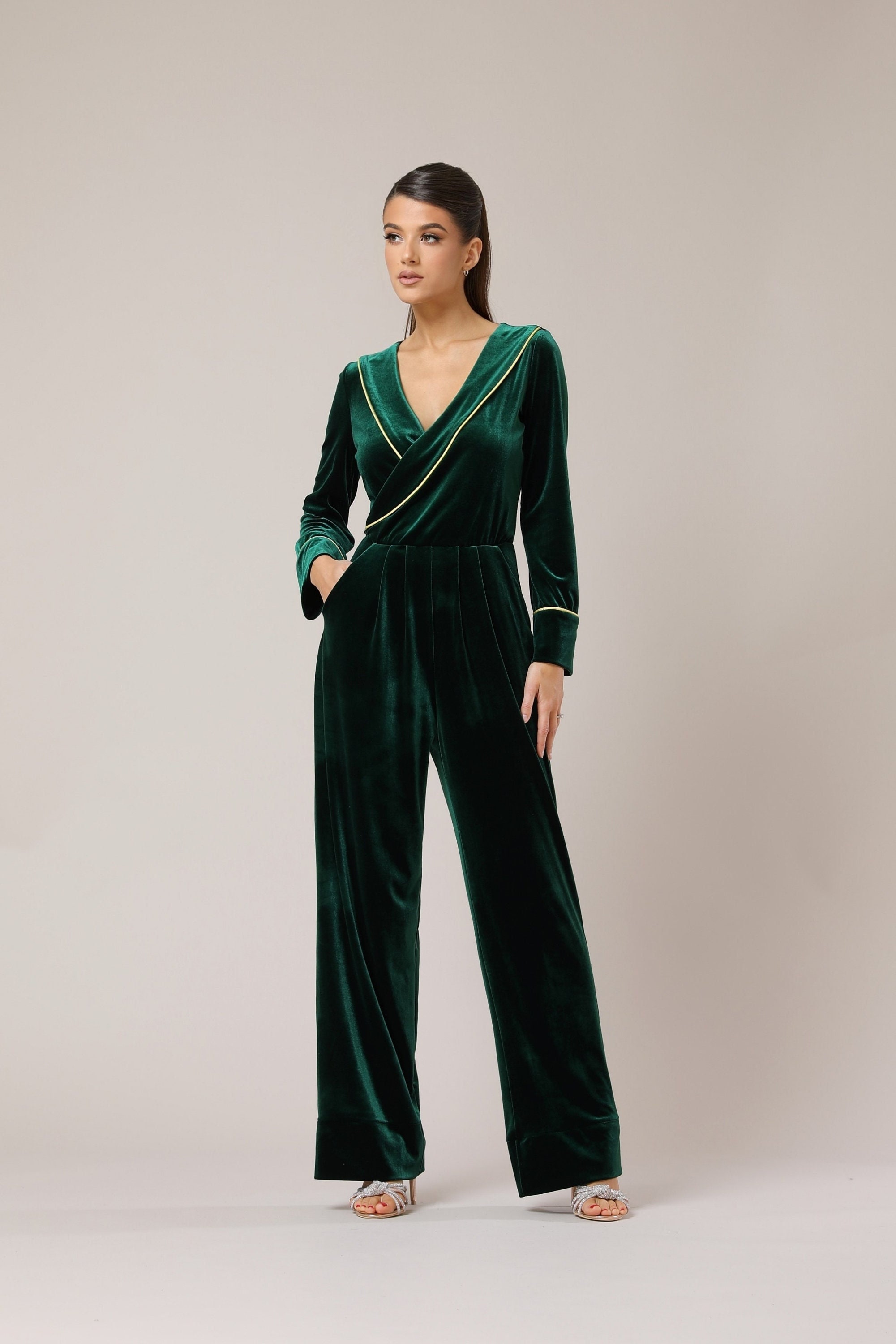 Forest Green Jumpsuit -  Finland