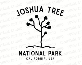 Naklejka Joshua Tree — natychmiastowe pobranie, pobranie cyfrowe, w zestawie pliki svg, eps, ai, png i jpg!
