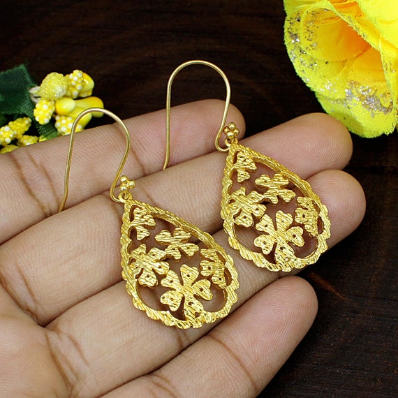 Women's Designer Gold Earrings