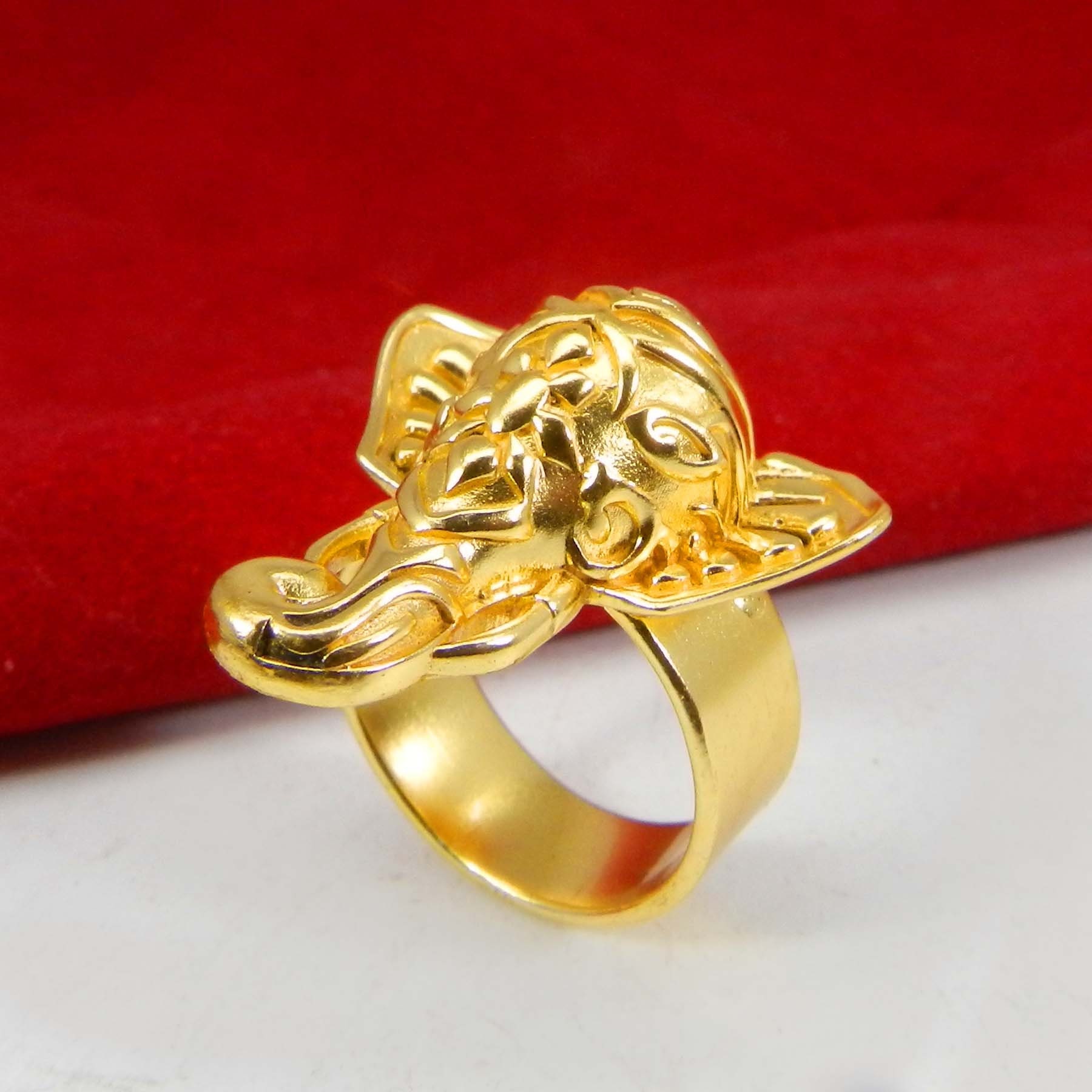 Gold Lord Ganesha Ring, Religious Gold Ring, Handmade Ring, Gold Vinayak  Ring, Gold Vintage Ring, Good Luck Ring, Lord Shiva Son Ring, - Etsy Hong  Kong