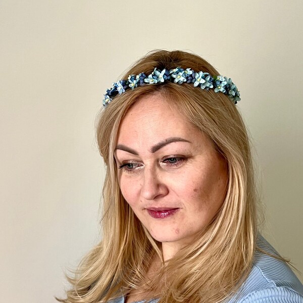 bridesmaid flower headpieces