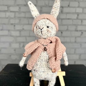 amigurumi bunny doll amigurumi rabbit doll knitted bunny finished toy bunny amigurumi mini bunny doll crocheted amigurumi doll soft doll
