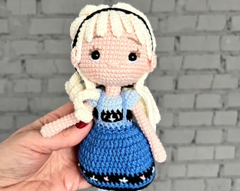 かぎ針編みのあみぐるみ人形：女の子への手作りニットギフト - Etsy 日本