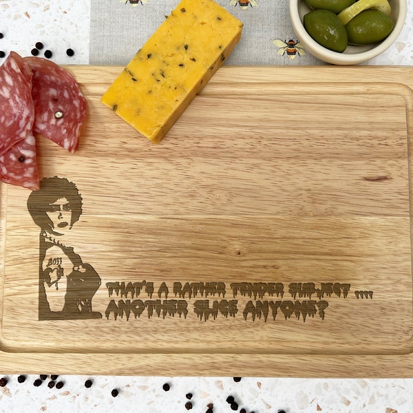 Rocky Horror Picture Show Tender Subject Chopping Board Funny Cooking Gift Present Kitchen Décor Housewarming