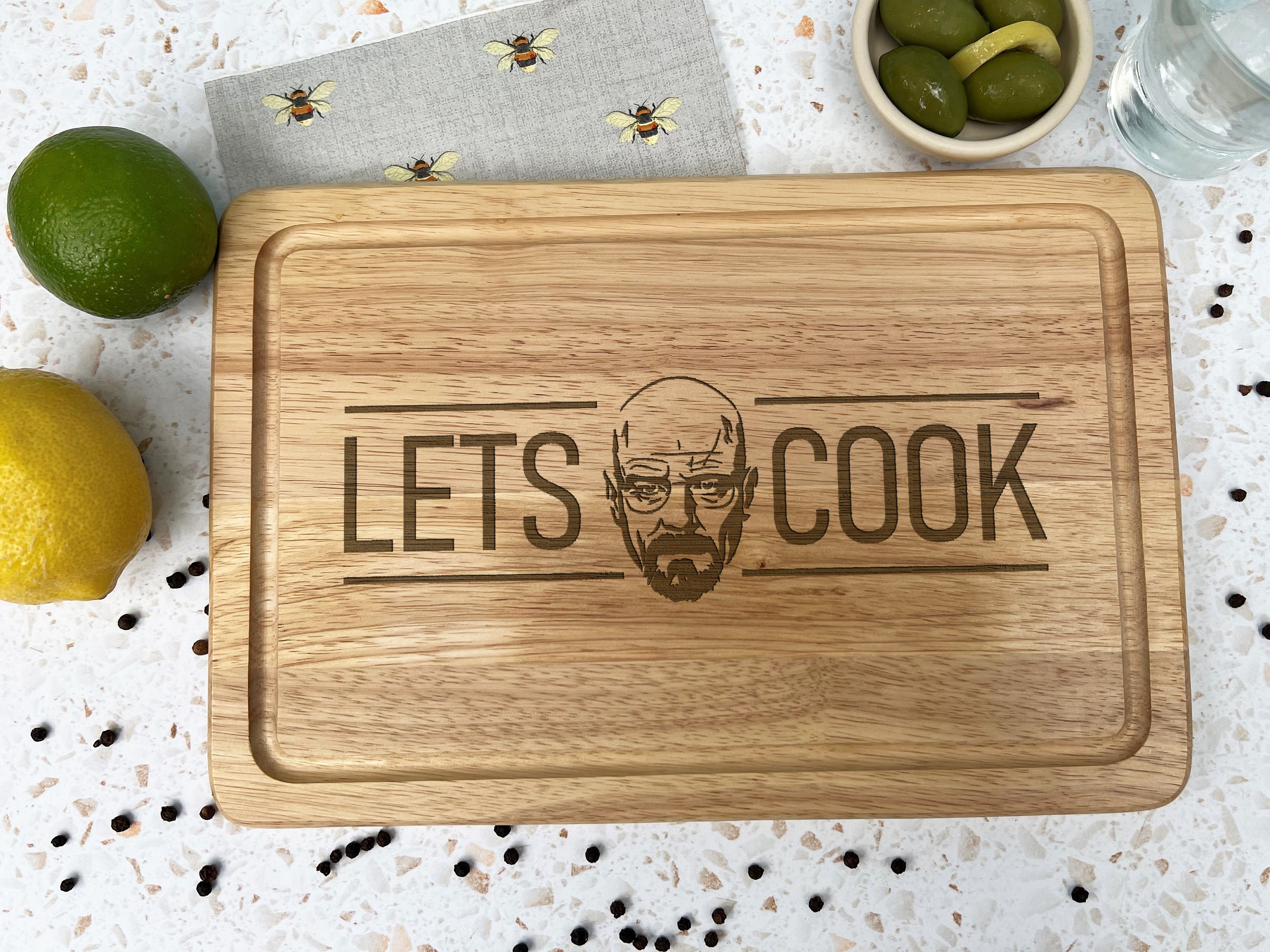 Breaking Bad Let's Cook Walter White Heisenberg Chopping - Etsy UK