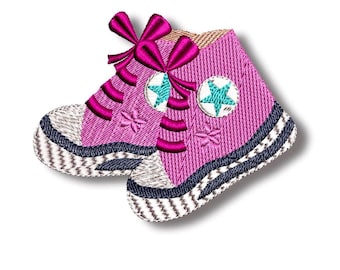 Embroidery file baby, embroidery file baby shoes
