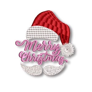 Christmas embroidery file, Merry Christmas embroidery file, machine embroidery, digital file for the embroidery machine