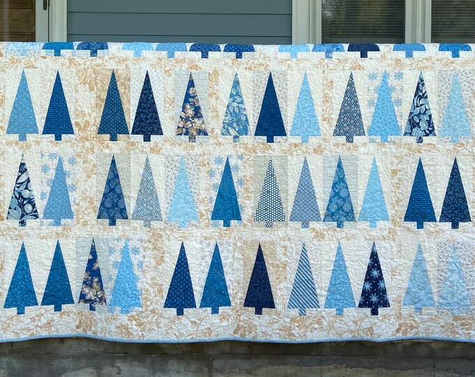 Pinehurst Quilt Handmade Quilt Edyta Sitar Winter Quilt Etsy