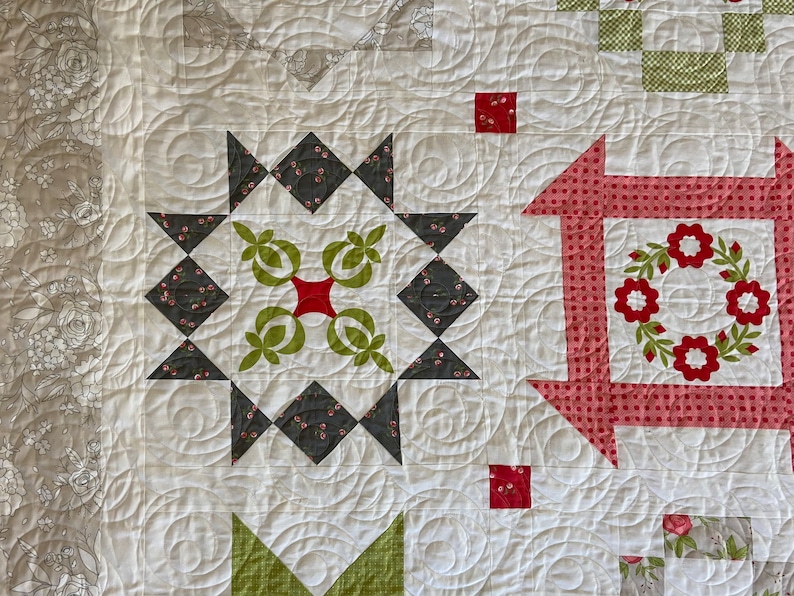 Beautiful Day Quilt Queen Size Quilt Etsy