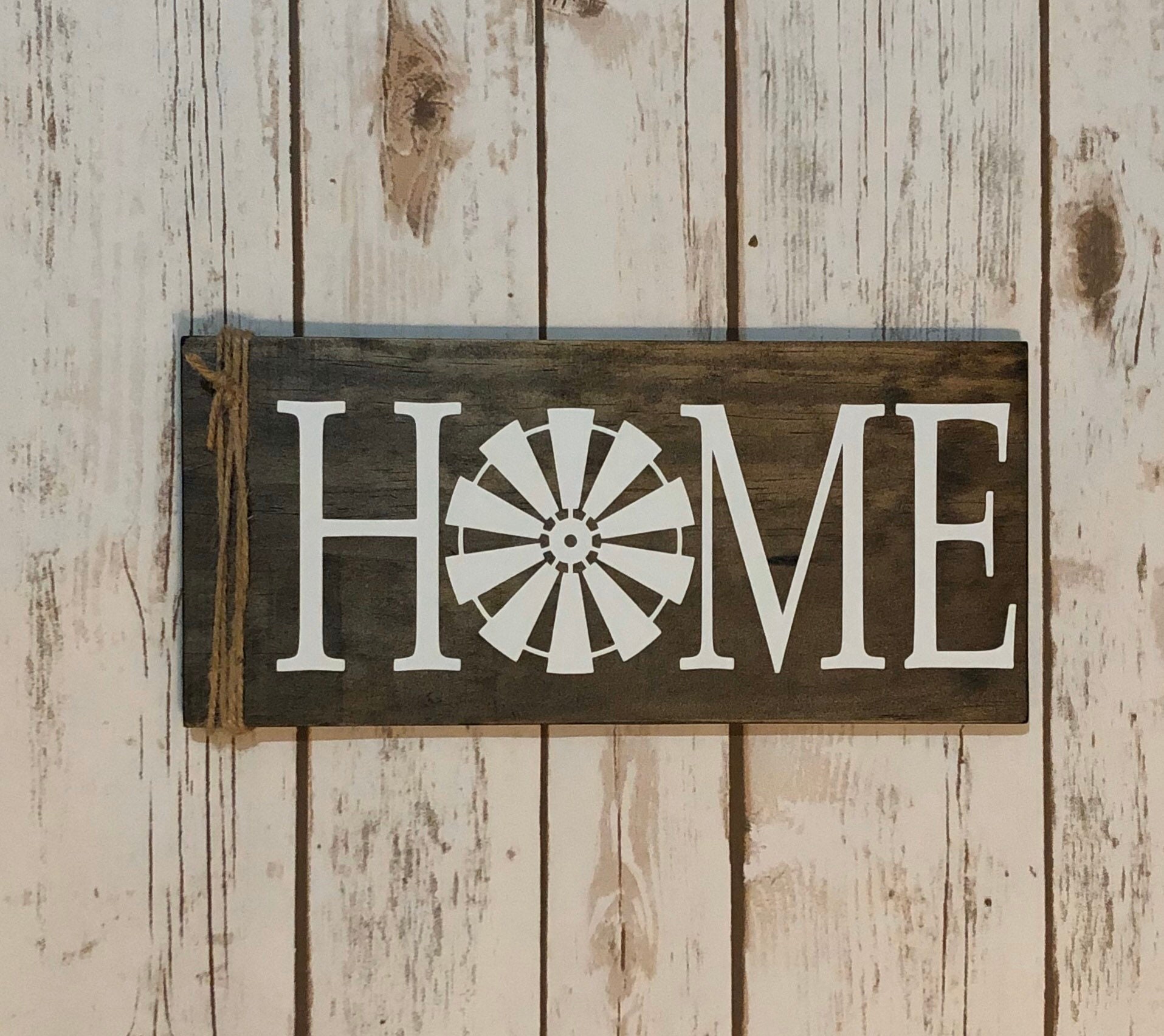 Wooden Home Sign - Etsy