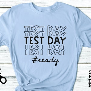Testlärarskjorta SVG|PNG|DXF|pdf clipart digital nedladdning grafik klippfil| Testdagsklar
