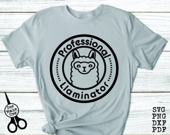 Llama Teacher Shirt, Professional Llaminator Shirt, Librarian Shirt SVG|PNG|DXF|pdf clip art digital download graphic cut file
