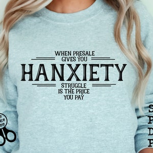 Hanson Shirt SVG|PNG| DXF|pdf clip art digital download grafik cut datei| Wenn Presale Dir Hanxiety schenkt