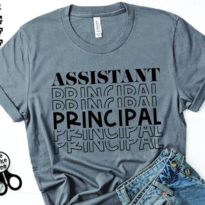 Assistant Principal Shirt Svgpngdxfpdf Clip Art Digital - Etsy