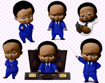 Download Black Boss Baby Boy Png | PNG & GIF BASE
