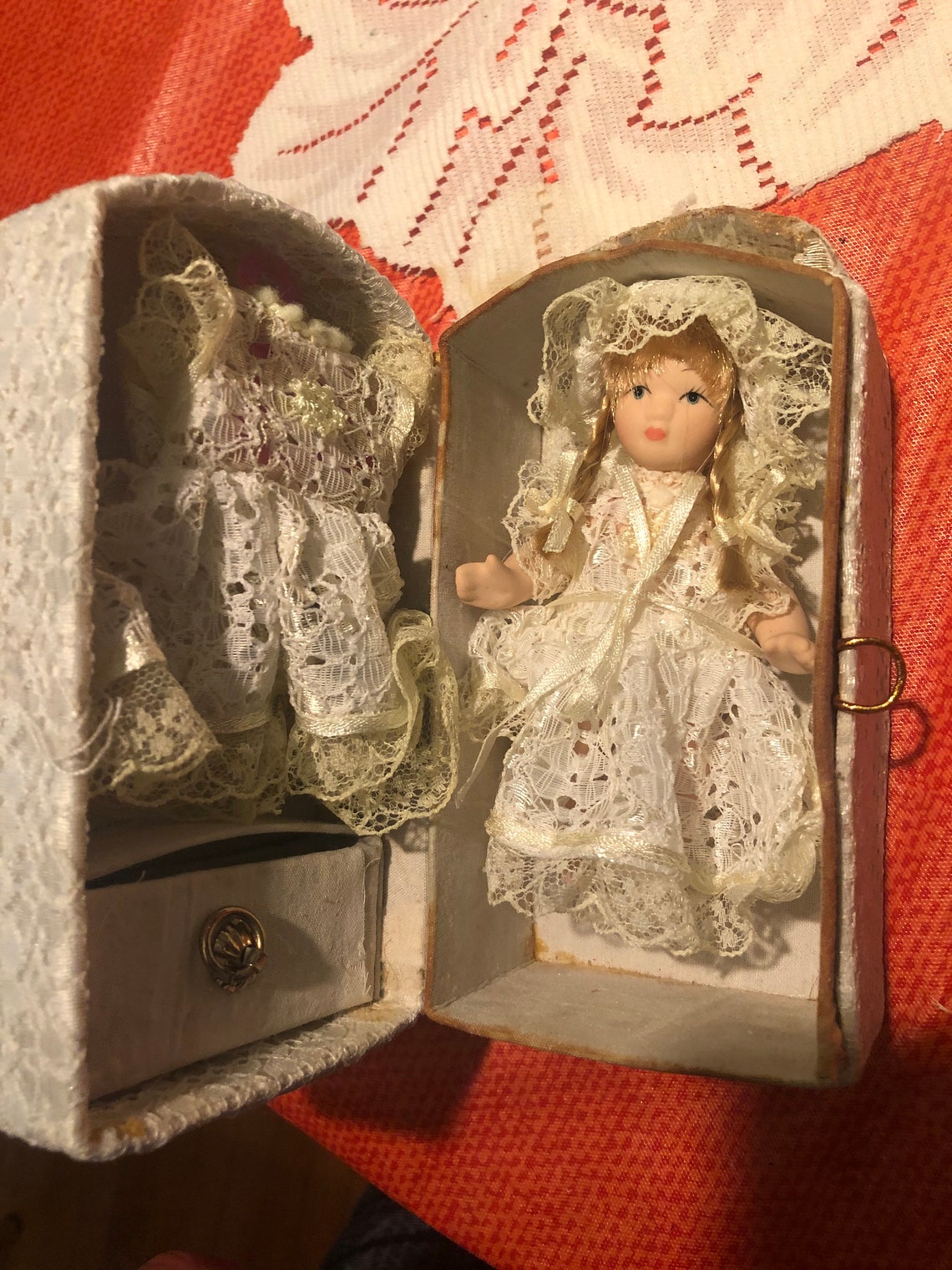 Porcelain Doll in Box Etsy Sweden