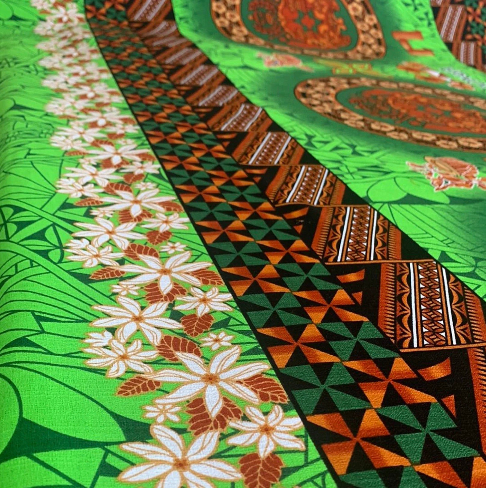 Polynesian Doby Cloth, Bark Cloth, 100% Cotton, High Quality Rich