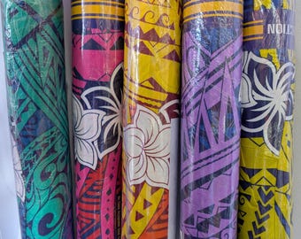 Gtex Collection – Polynesian Elegance Fabric | 36" Polyester with Soft Poly Cotton Feel – Tropical Floral Fusion | Wholesale