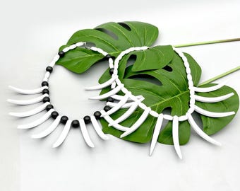 Polynesian Samoan Islanders - Ula Nifo - Hand Made Necklace