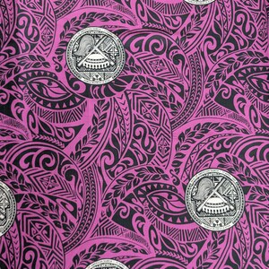 Polynesian Bark Cloth, 100% Cotton, High Quality Rich Colors -samoa ...