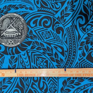 Polynesian Bark Cloth, 100% Cotton, High Quality Rich Colors -samoa ...