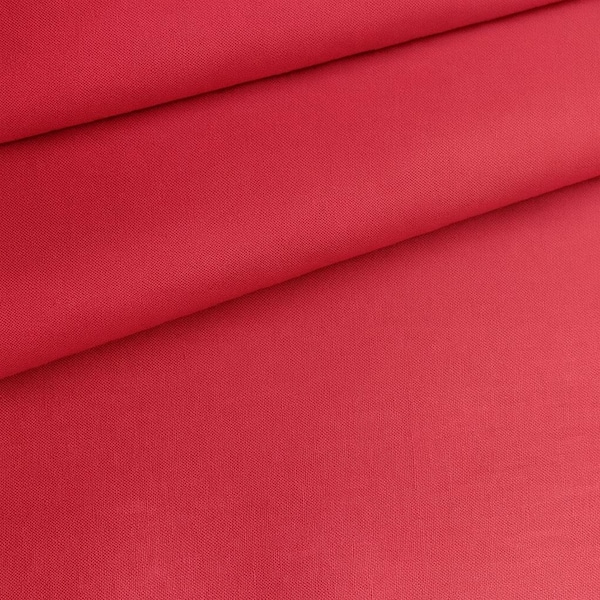 Coral Cotton Fabric by the Yard – 100% Cotton Solid Quilting Fabric, 44” Wide, Soft Sewing Material