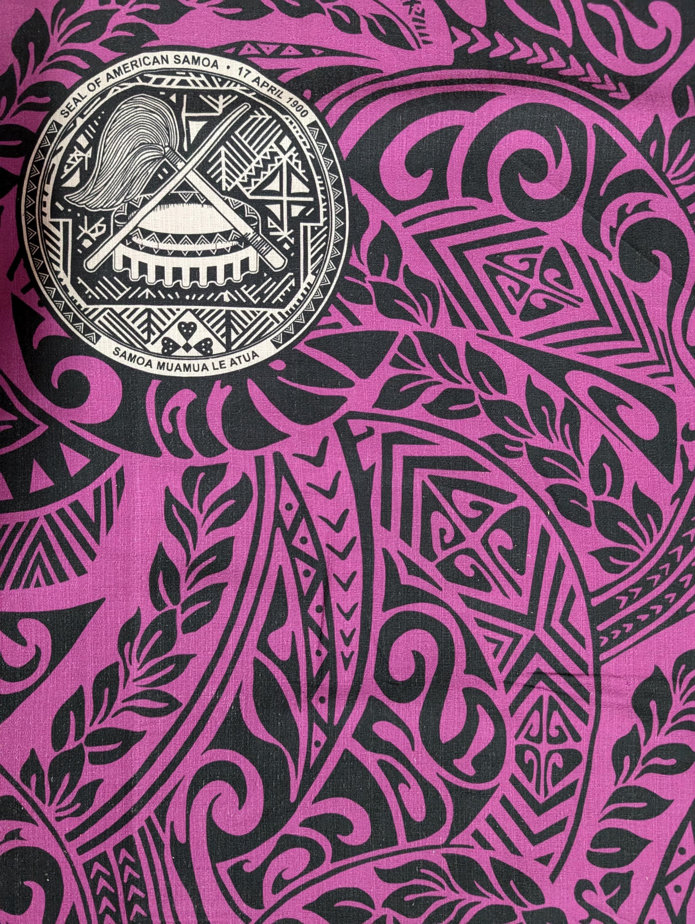 Polynesian Bark Cloth, 100% Cotton, High Quality Rich Colors