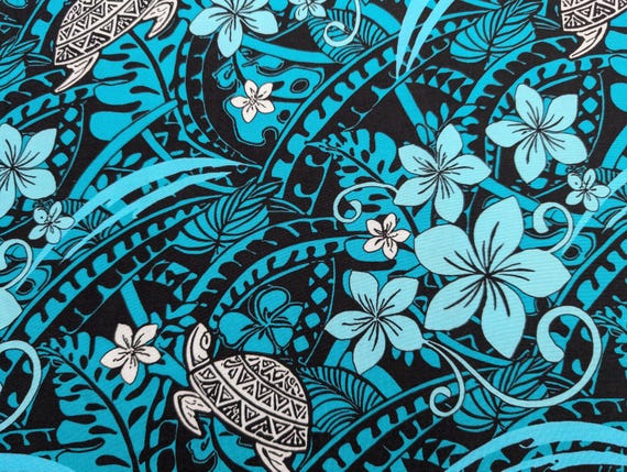 GTEX Collection: Tribal Enchantment - Polynesian Fabric - Turtle